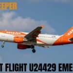 easyjet flight u24429 emergency