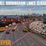 m6 walsall birmingham lanes closure